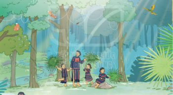 Bài 3: Cánh rừng trong nắng